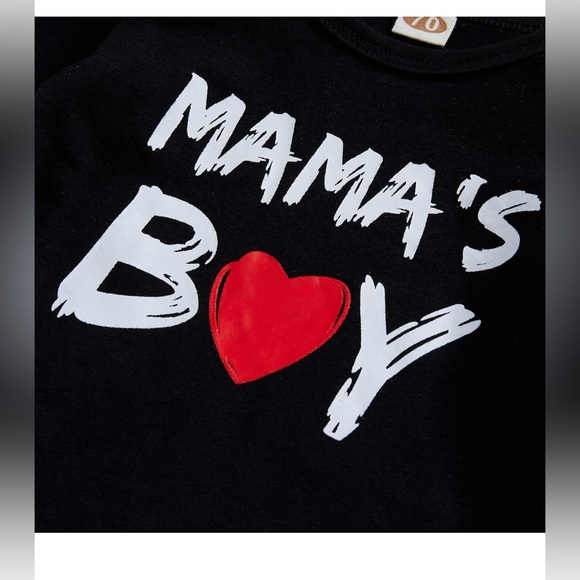 Mamas boy - onesie & hat - Picture 2 of 2
